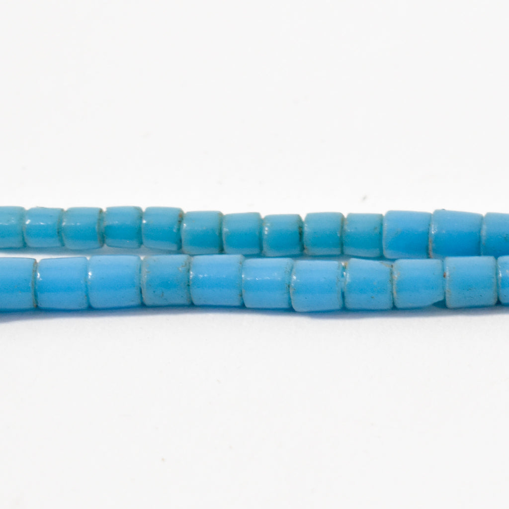 Tile Blue Trade Beads