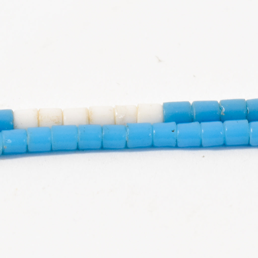 Tile Blue Trade Beads