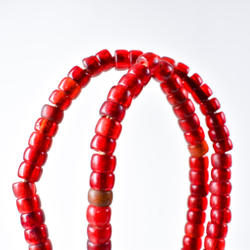 Padre Translucent Red Trade Beads