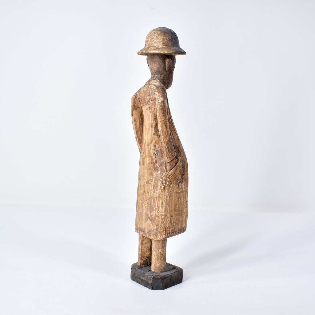 Baule Colonial Male Figure Côte d'Ivoir