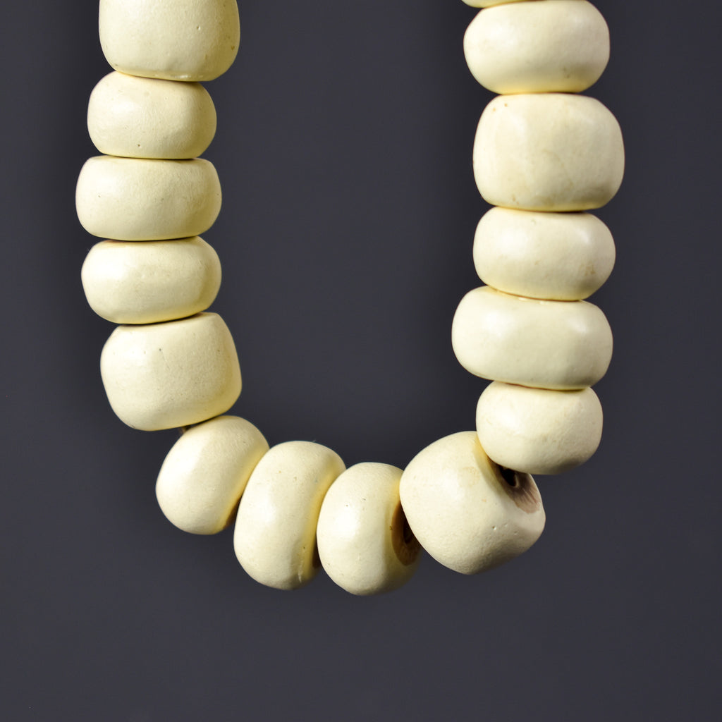 Bone Trade Beads with Wood Core Kenya Henry Collection