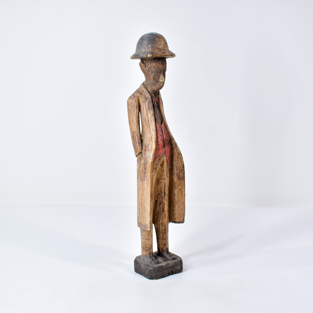 Baule Colonial Male Figure Côte d'Ivoir