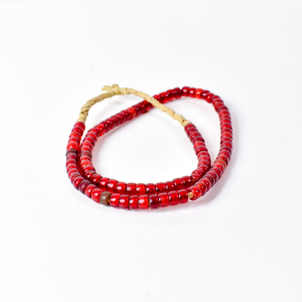 Padre Translucent Red Trade Beads