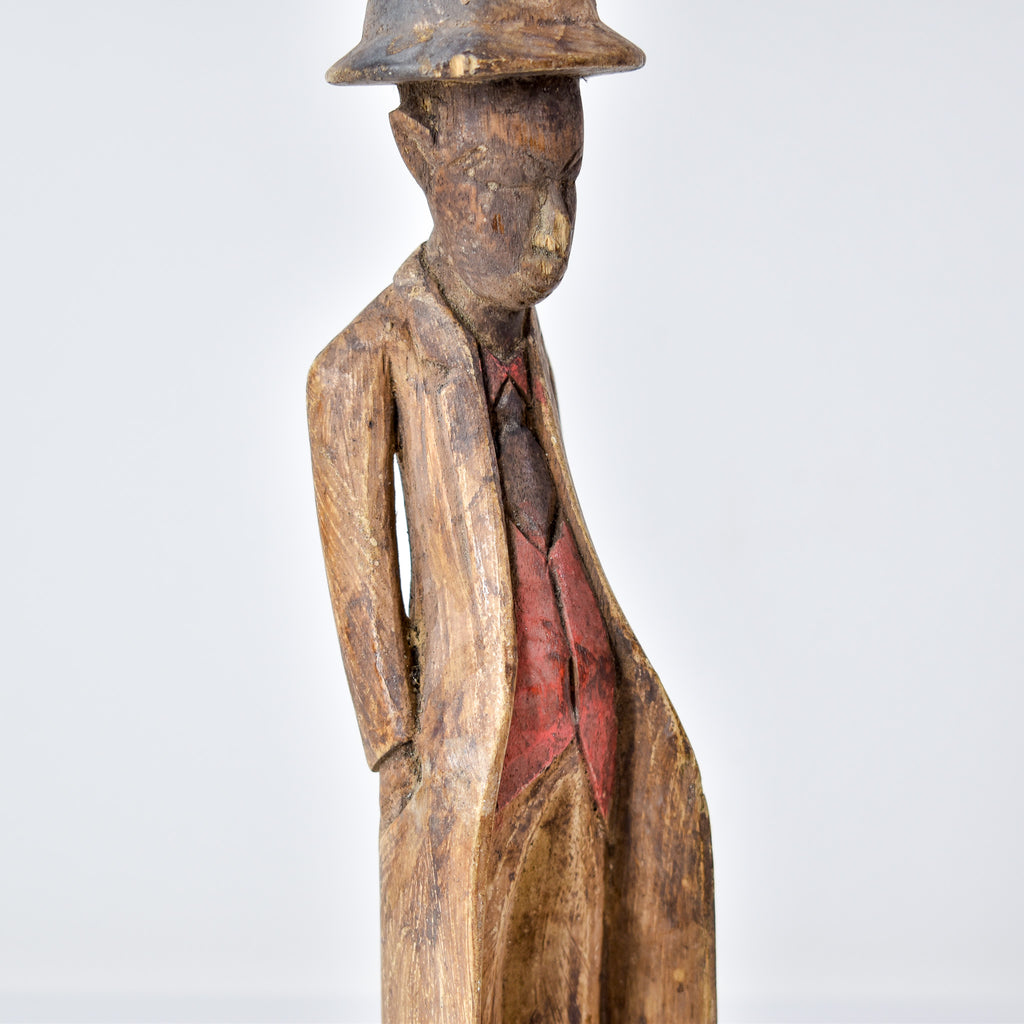 Baule Colonial Male Figure Côte d'Ivoir