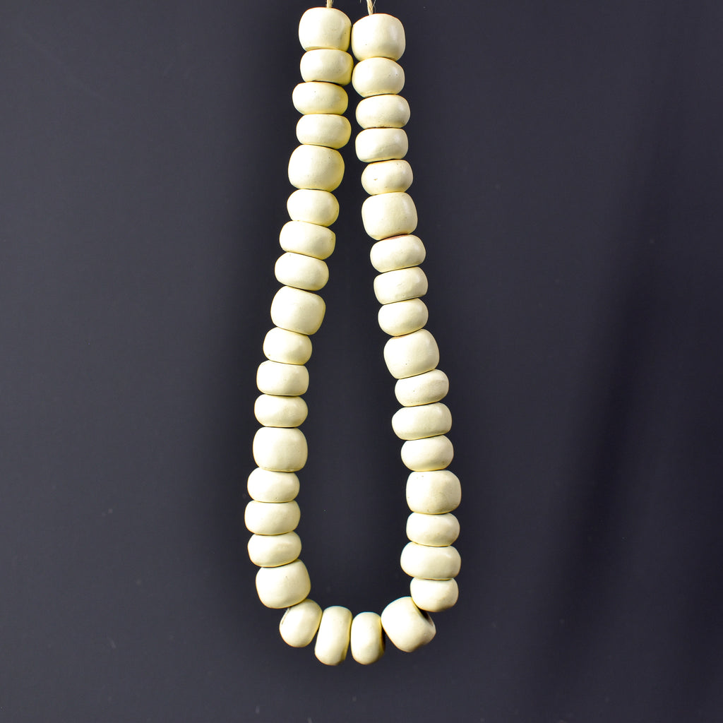 Bone Trade Beads with Wood Core Kenya Henry Collection