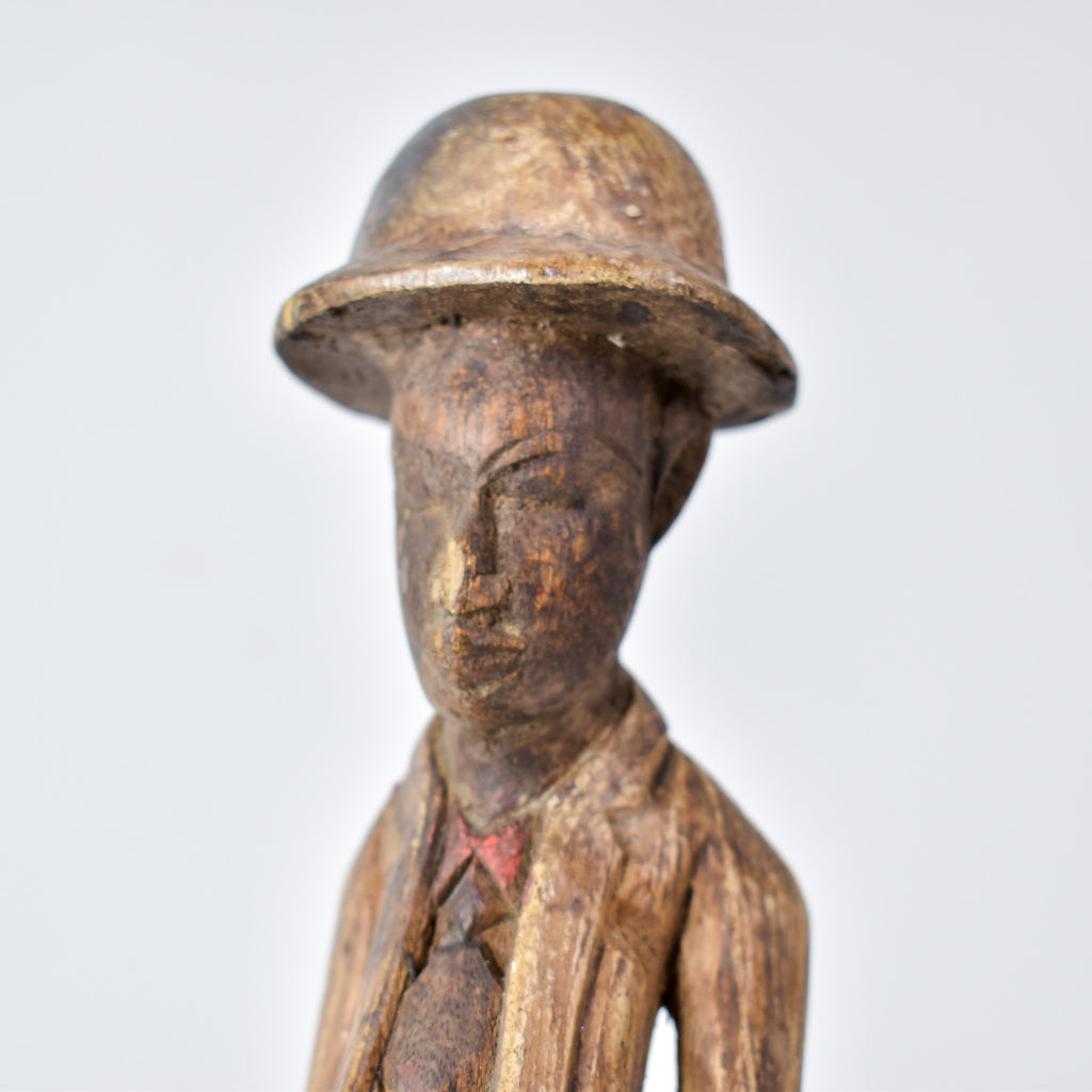Baule Colonial Male Figure Côte d'Ivoir