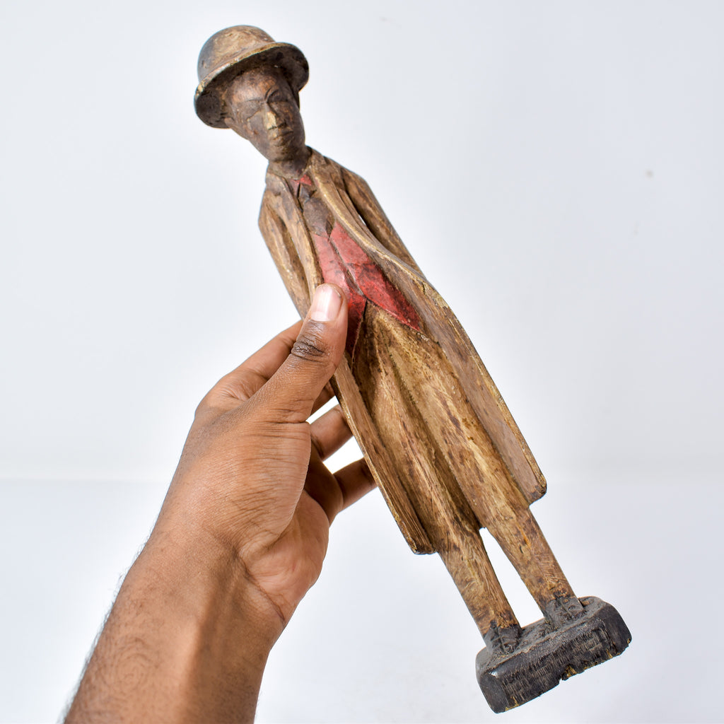 Baule Colonial Male Figure Côte d'Ivoir