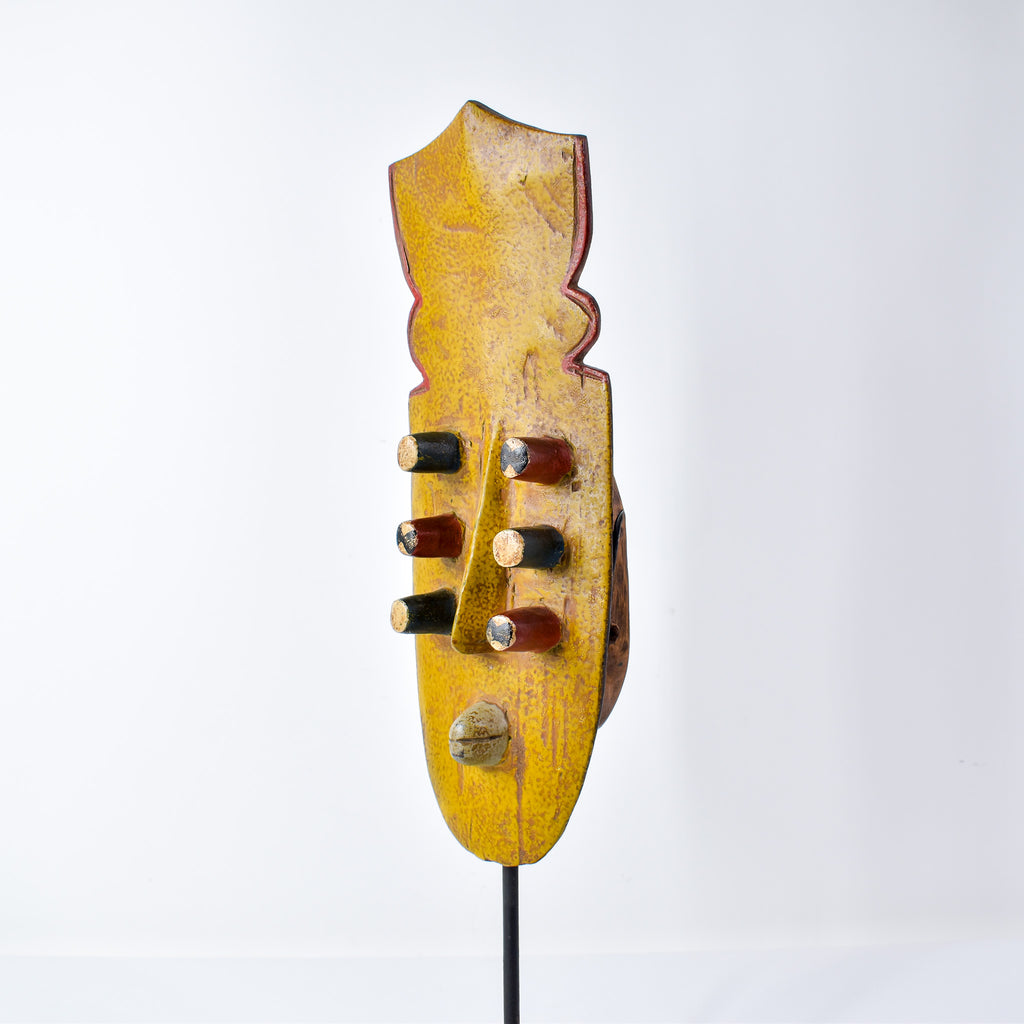 Grebo Mask with Tubular Eyes Liberia