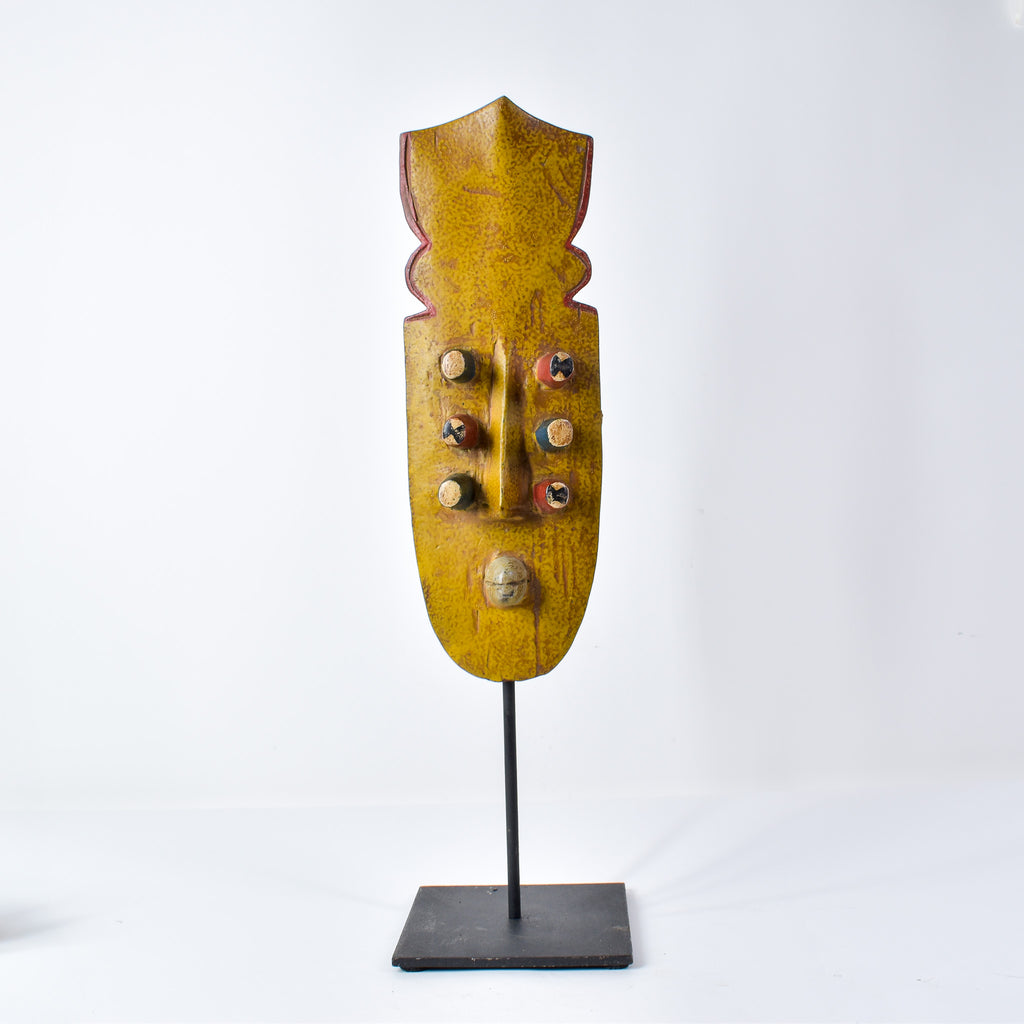 Grebo Mask with Tubular Eyes Liberia