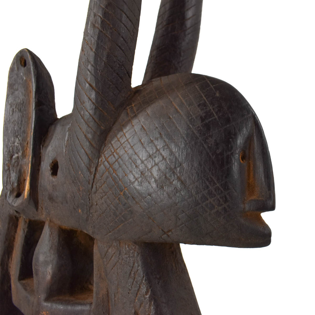 Bamana Antelope Chi Wara Headcrest Mali