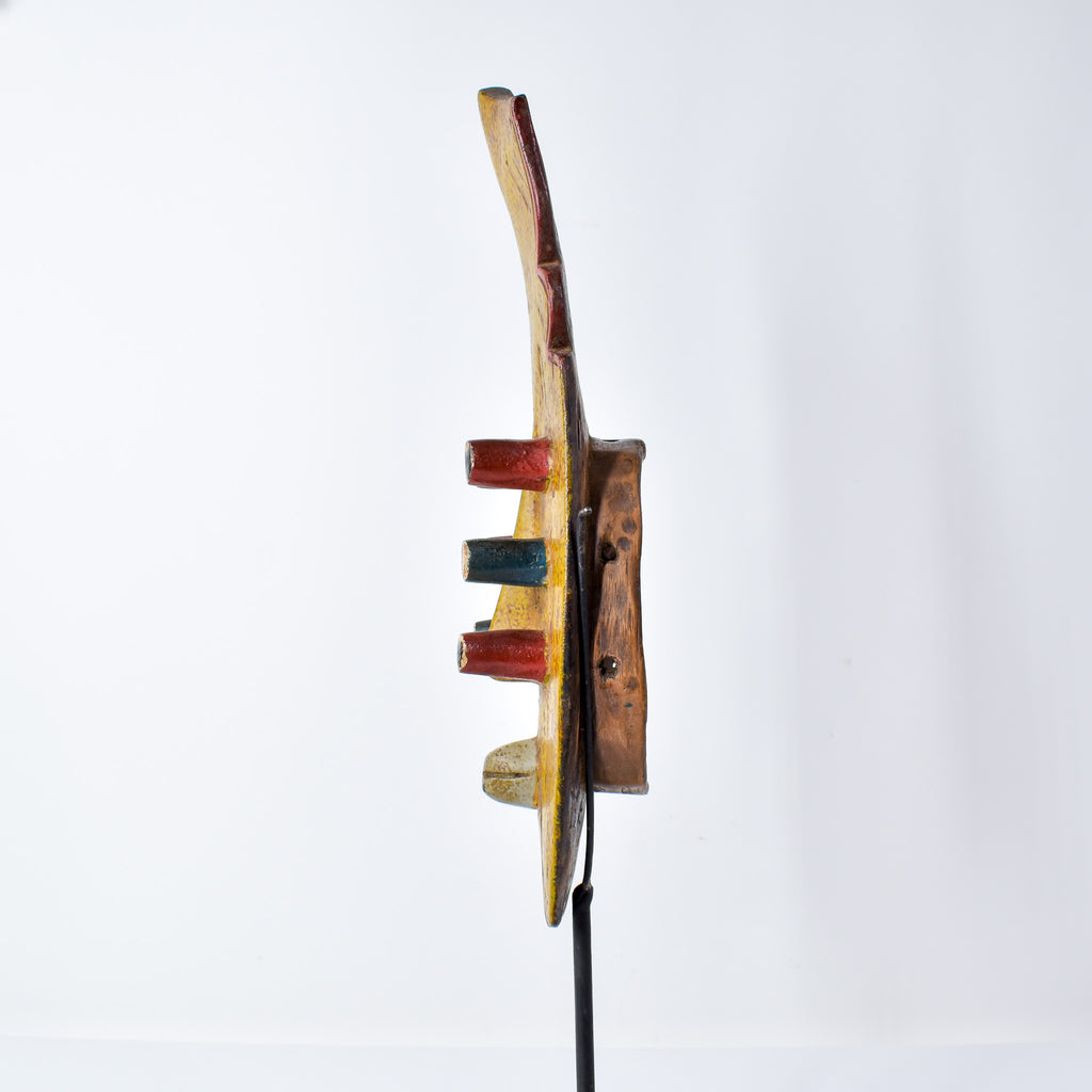 Grebo Mask with Tubular Eyes Liberia