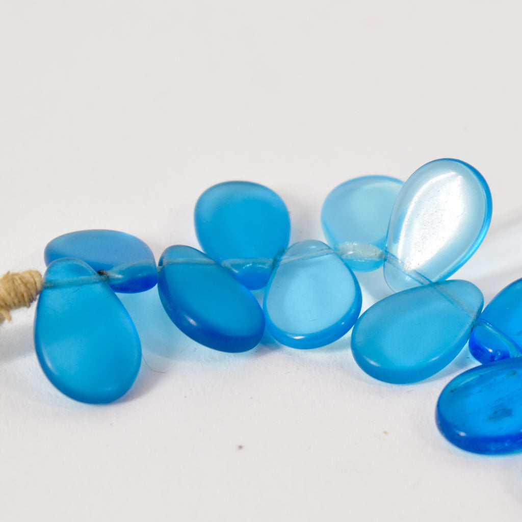 Blue Wedding Trade Beads 30 Inches