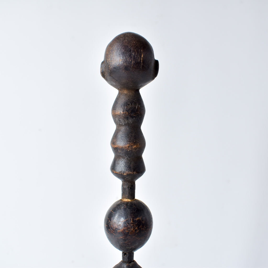 Luba Divination Fetish Rattle Congo