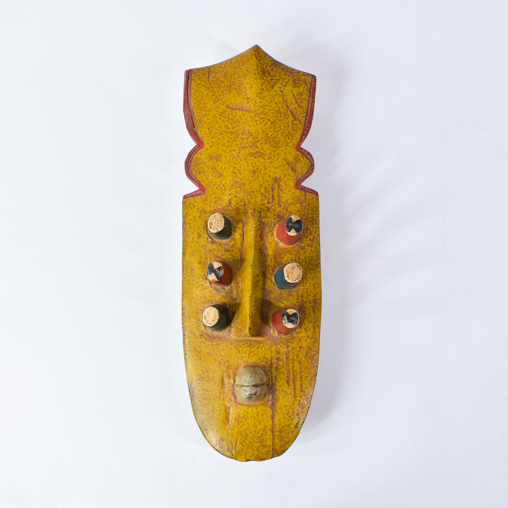 Grebo Mask with Tubular Eyes Liberia