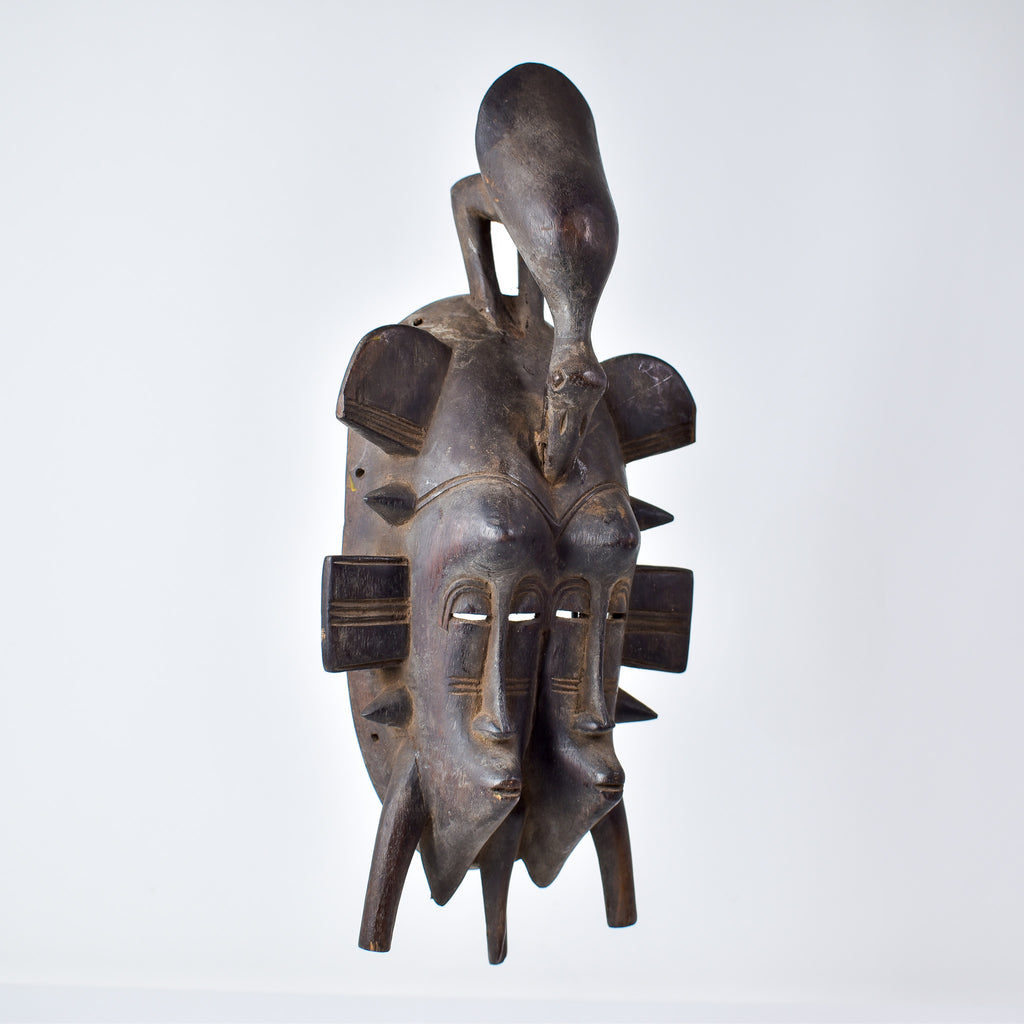 Senufo Kpelie Double Face Mask Côte d'Ivoire