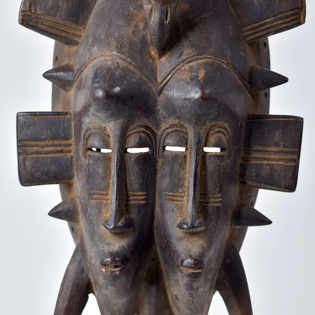 Senufo Kpelie Double Face Mask Côte d'Ivoire