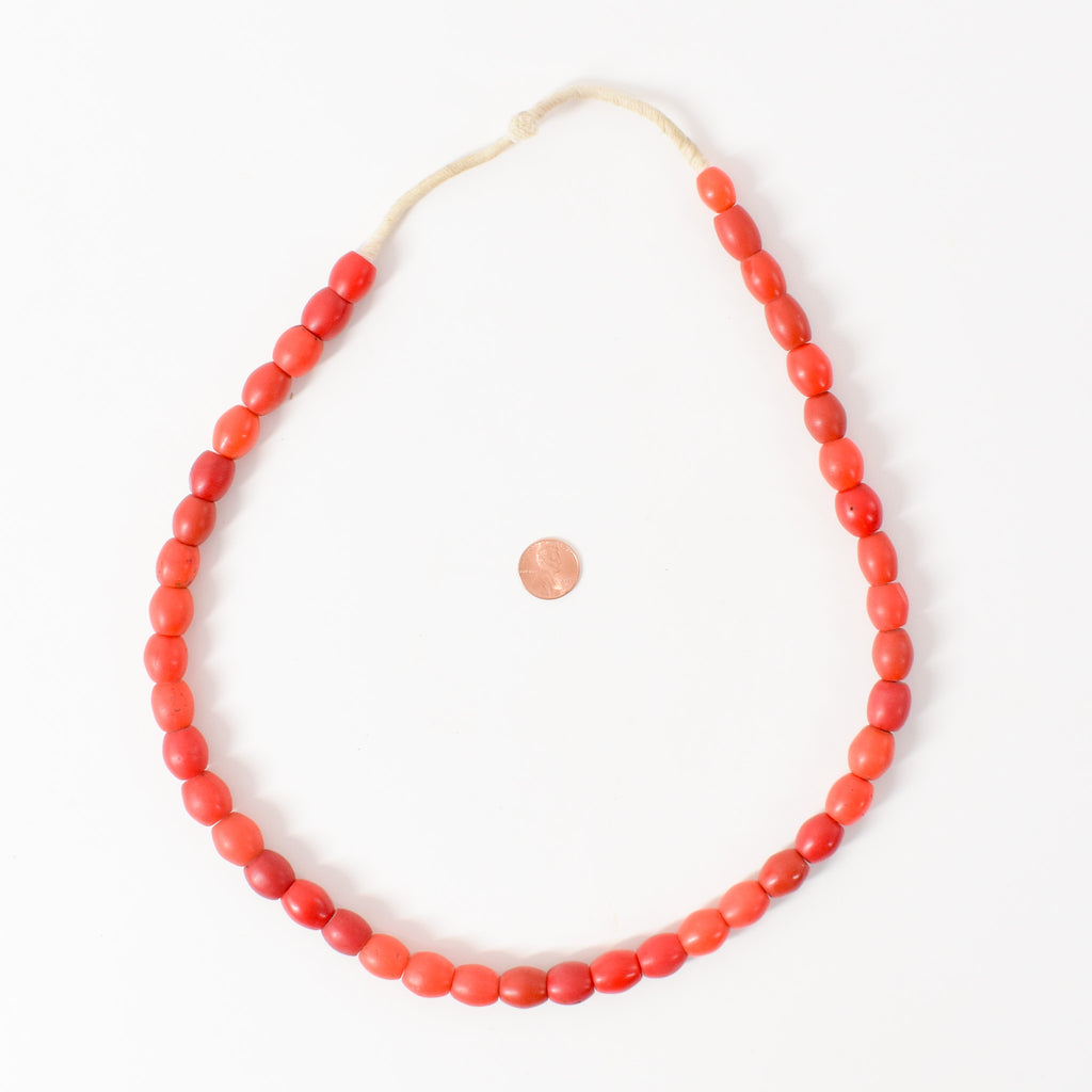 Bohemian Red Trade Beads
