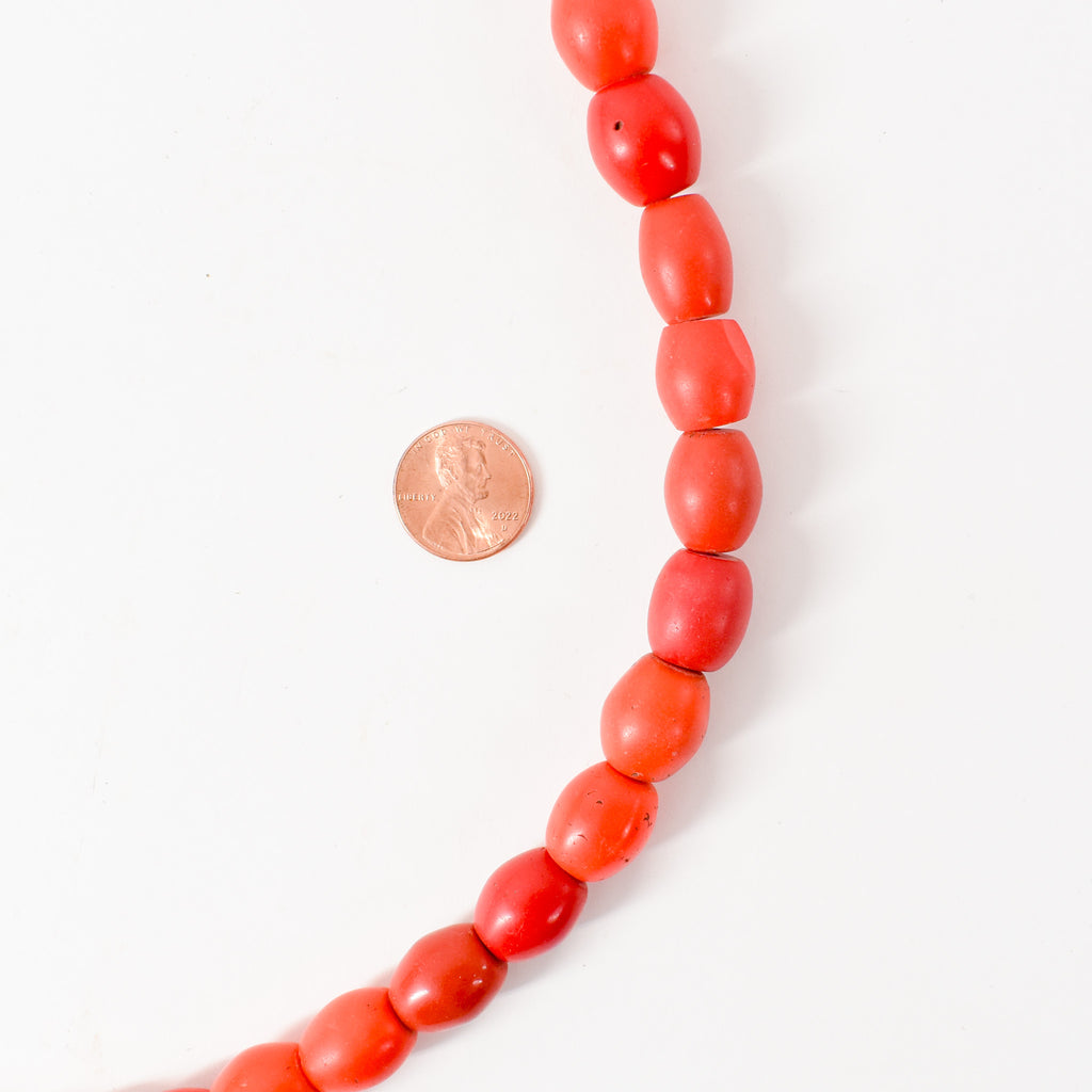 Bohemian Red Trade Beads