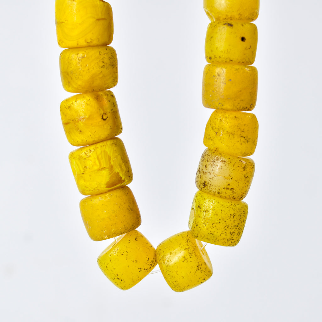 Phenolic Resin Yellow Trade Beads