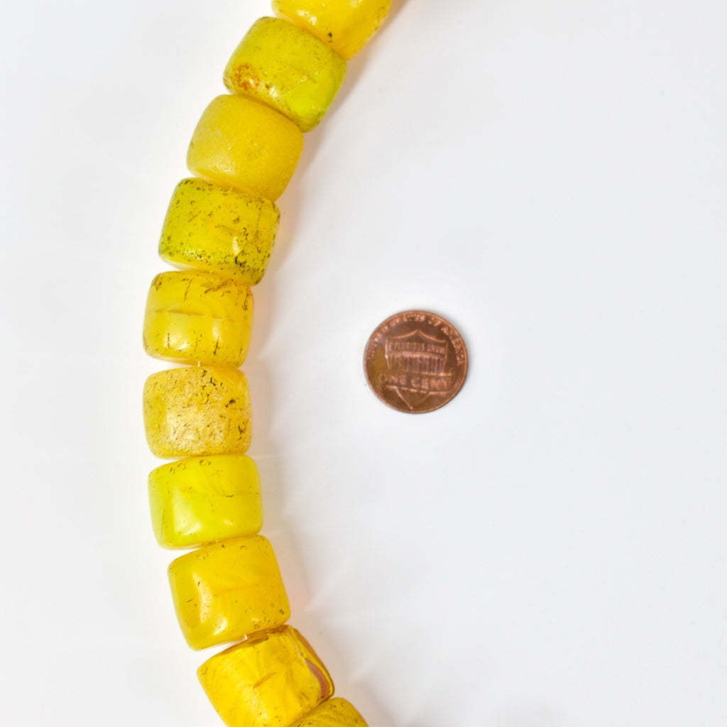 Phenolic Resin Yellow Trade Beads