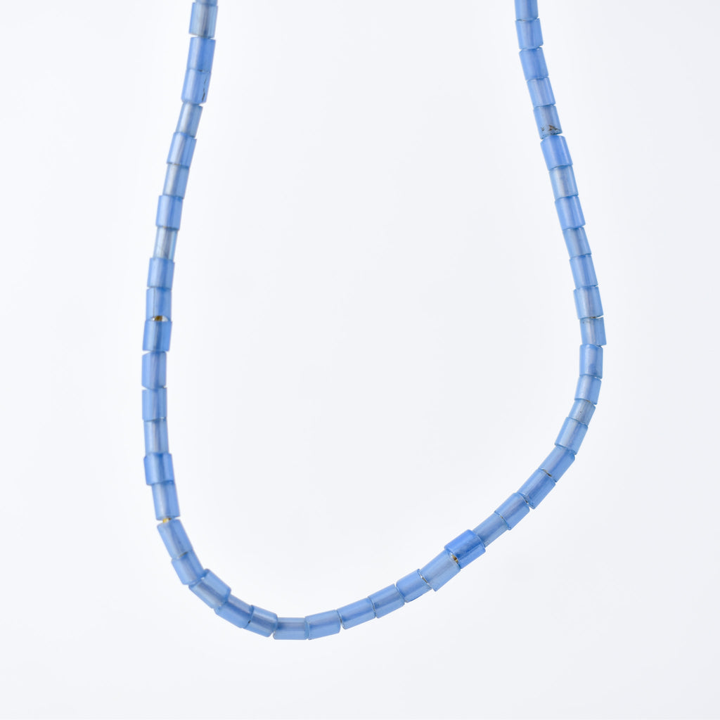 Bida Glass Blue Trade Beads Nigeria