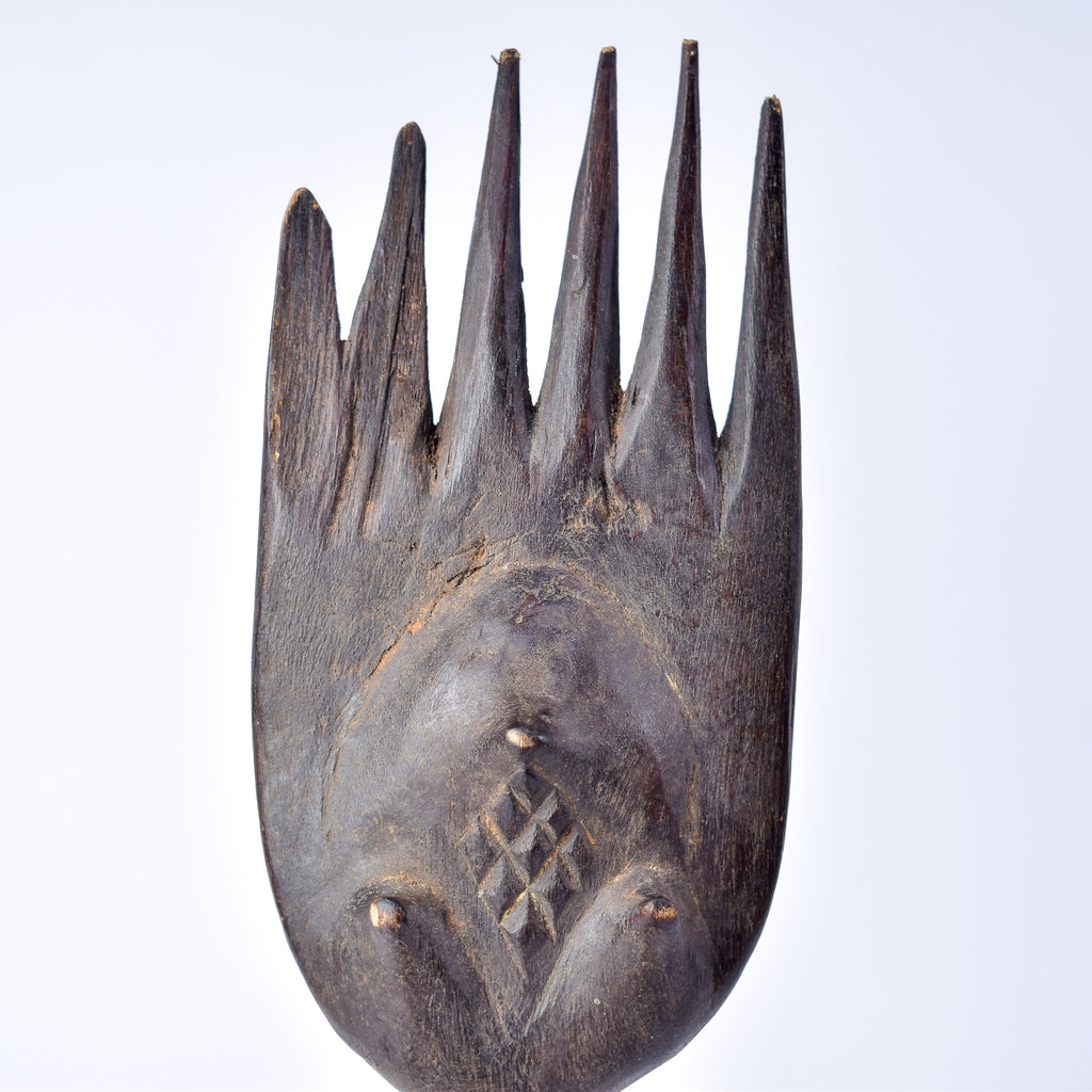 Luba Wood Comb Congo