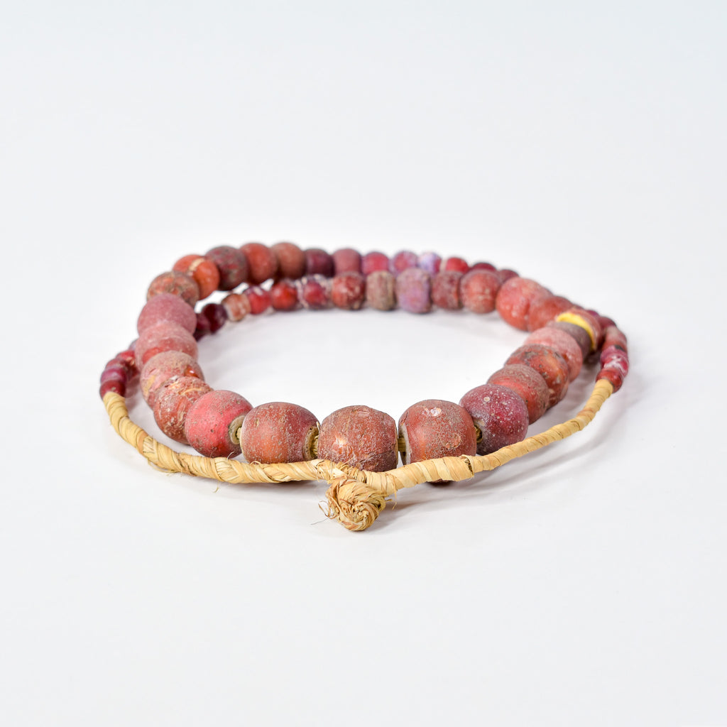 Cornaline d'Aleppo Graduated Venetian Trade Beads 30 Inch