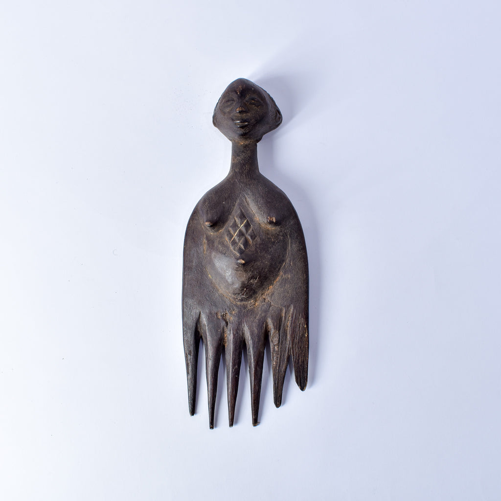 Luba Wood Comb Congo