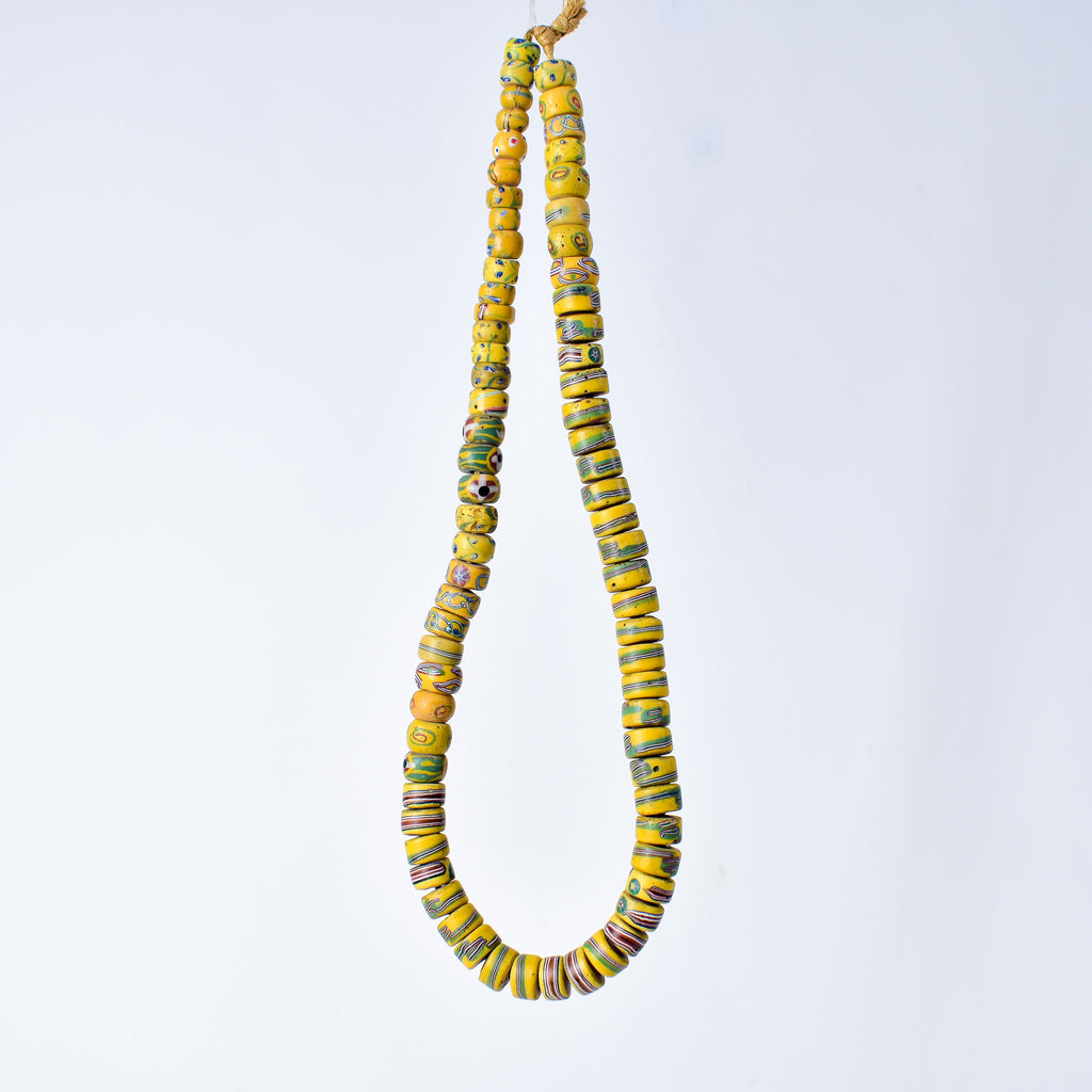 Venetian Mixed Yellow Trade Beads