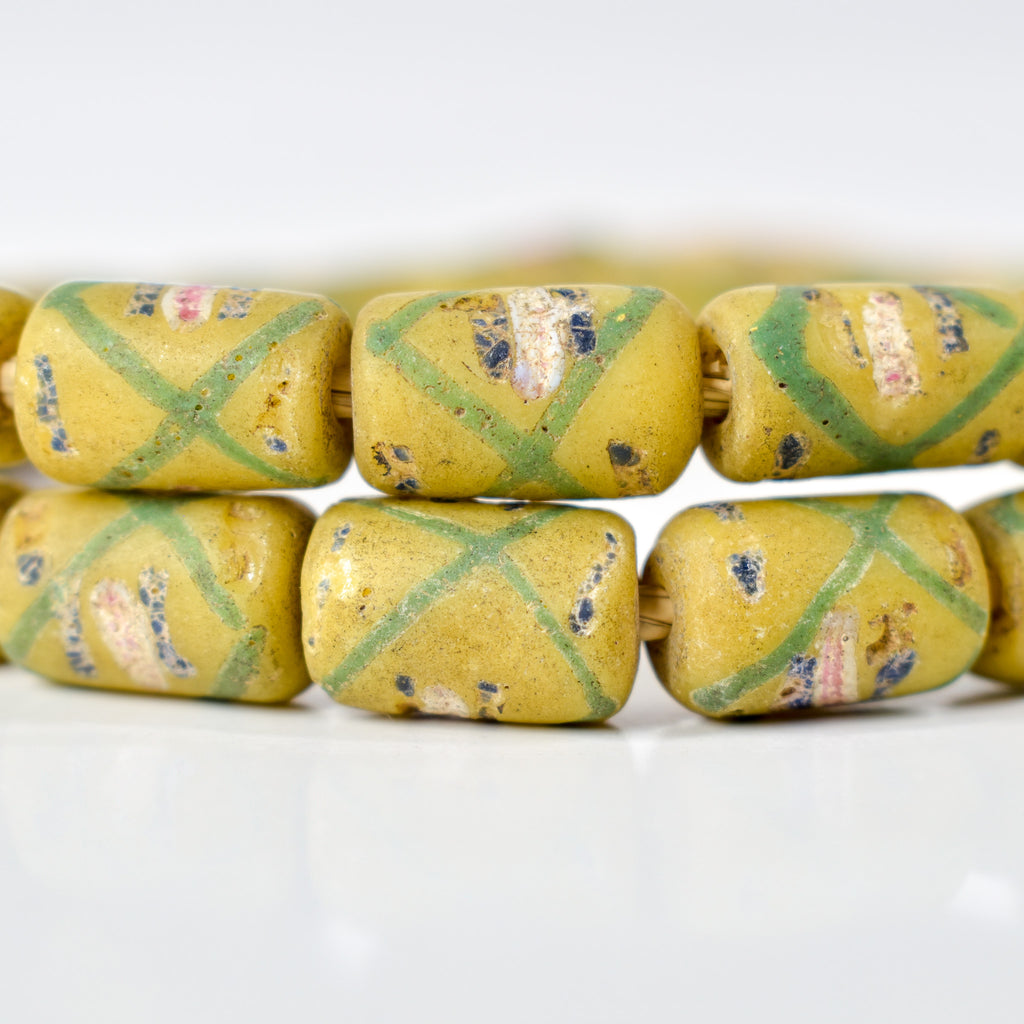 Mixed Venetian Pineapple Variant Trade Beads