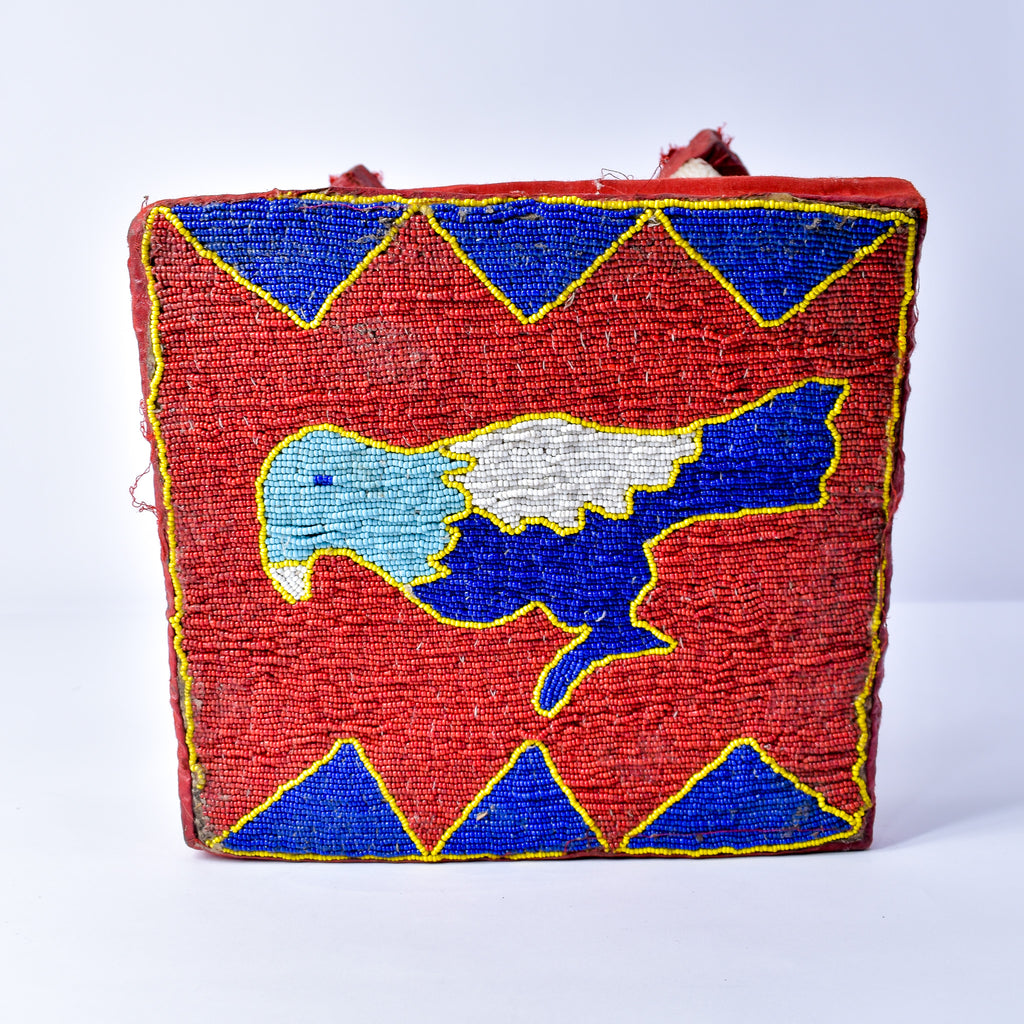 Yoruba Beaded Stool