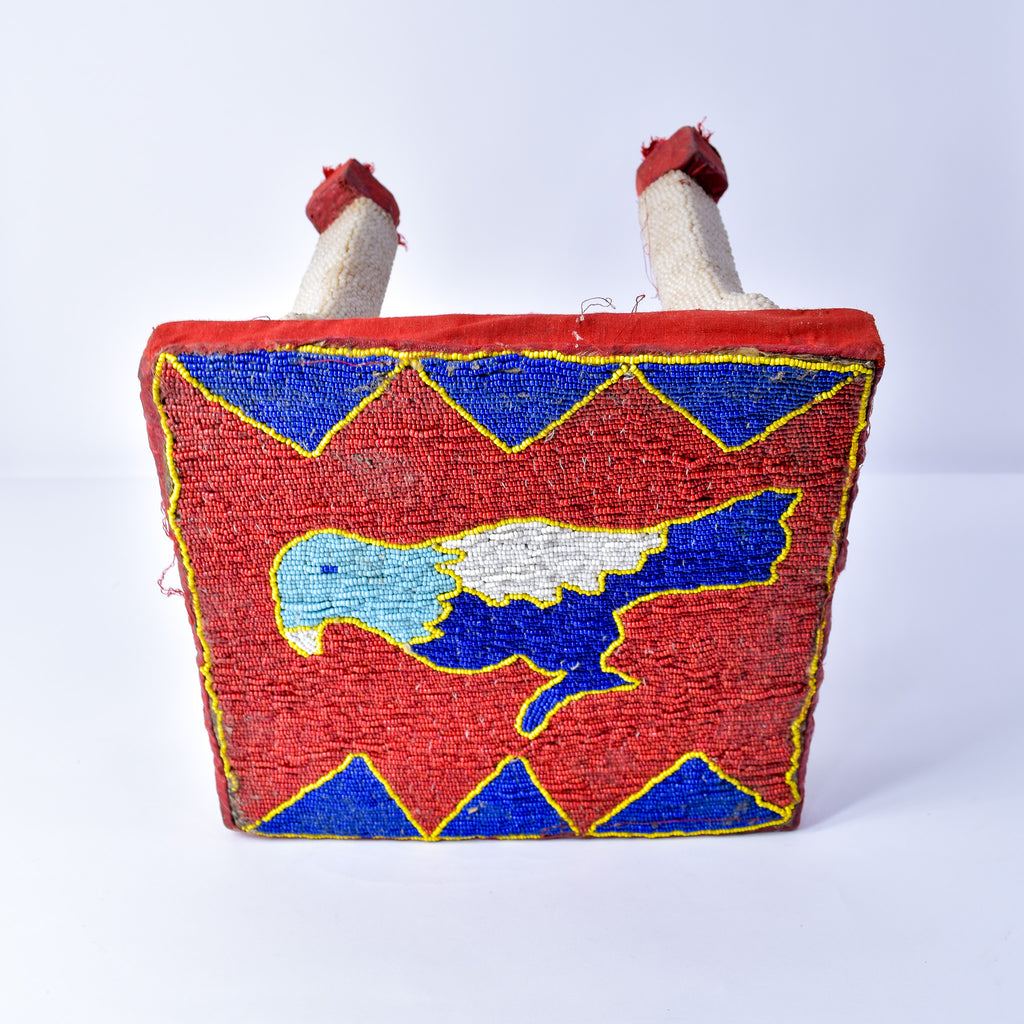 Yoruba Beaded Stool