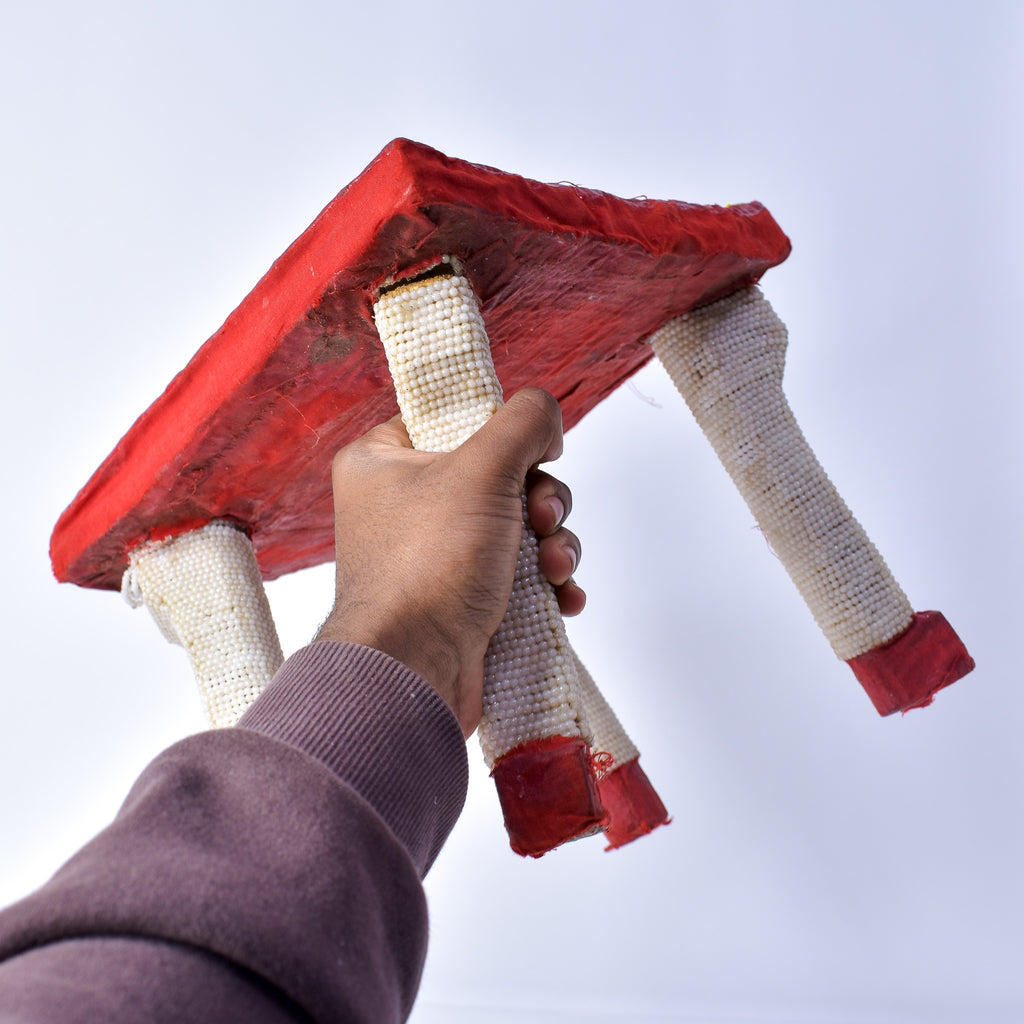 Yoruba Beaded Stool