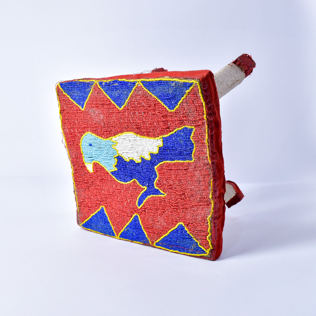 Yoruba Beaded Stool