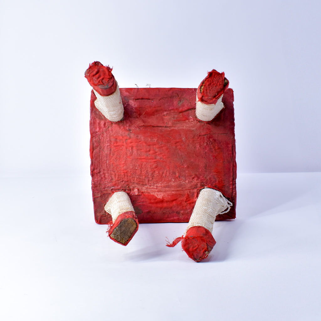 Yoruba Beaded Stool