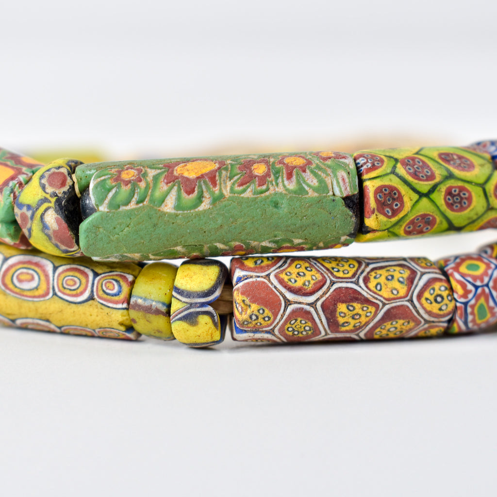 Millefiori Mixed Venetian Trade Beads