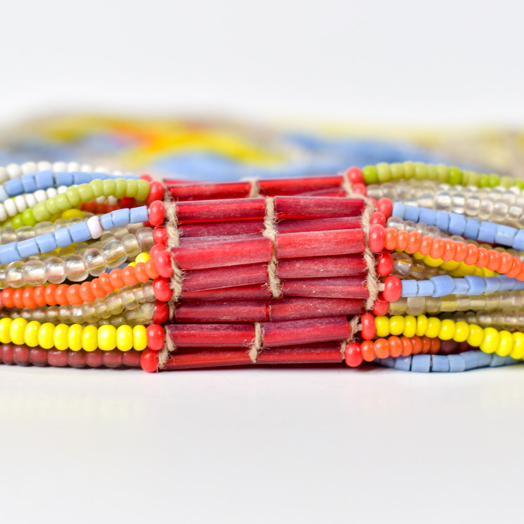 Fulani Beaded Necklace Nigeria 30 Inch