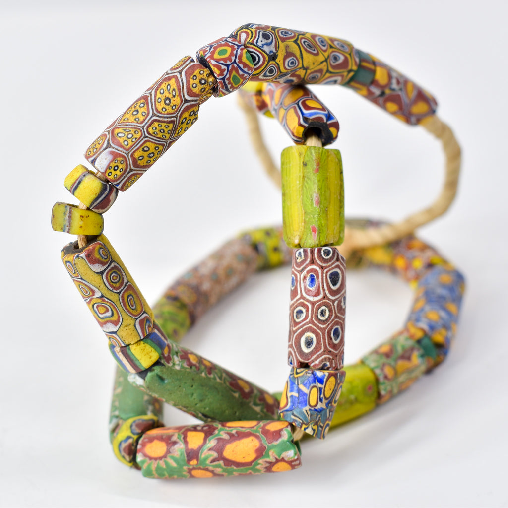 Millefiori Mixed Venetian Trade Beads