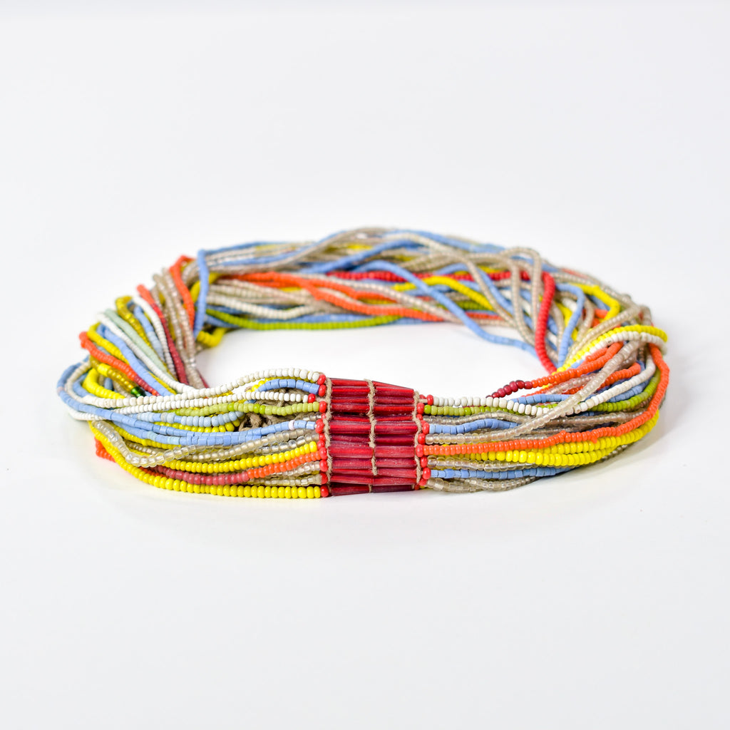 Fulani Beaded Necklace Nigeria 30 Inch