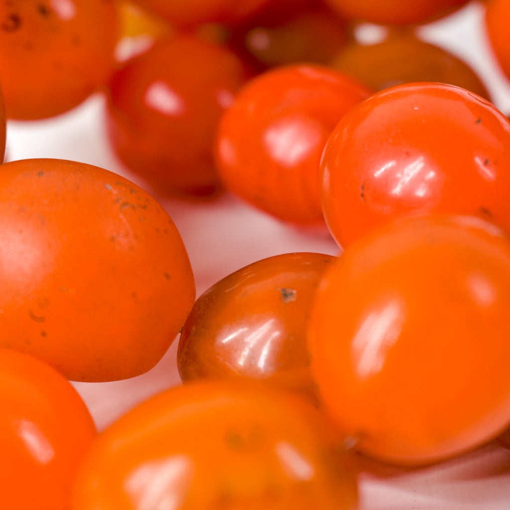 Pigeon Egg Orange Trade Beads