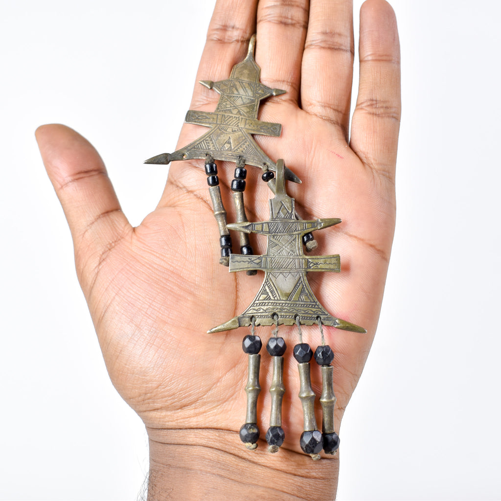 Tuareg Silver Earrings Mali