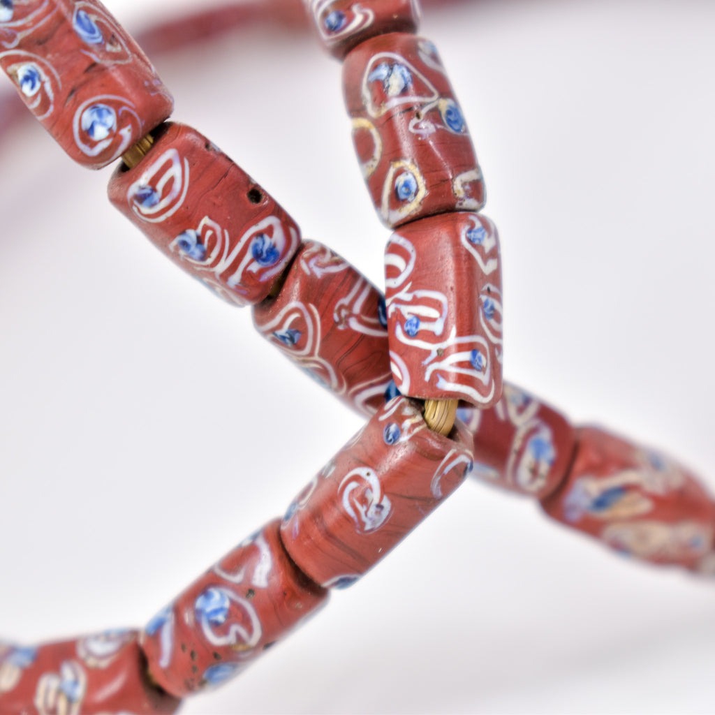 Venetian Brick Rectangle Trade Beads