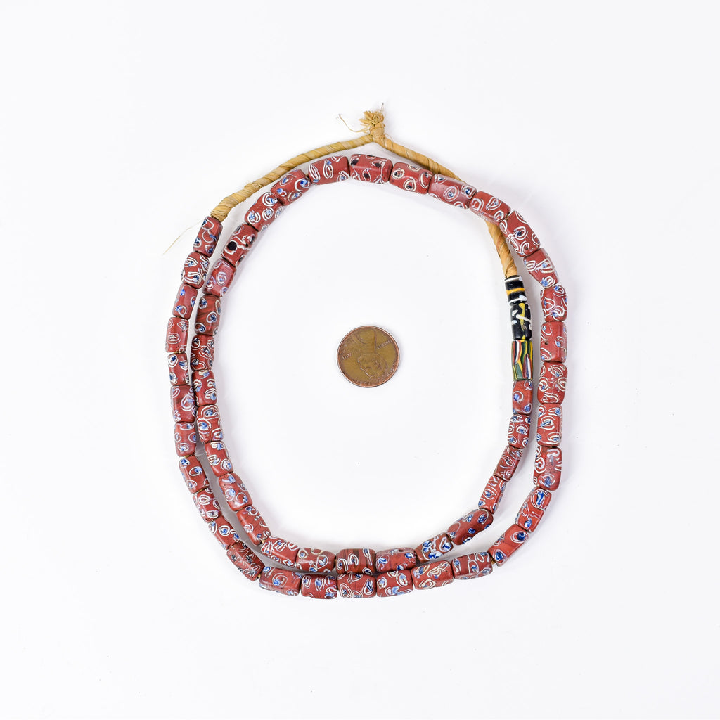 Venetian Brick Rectangle Trade Beads