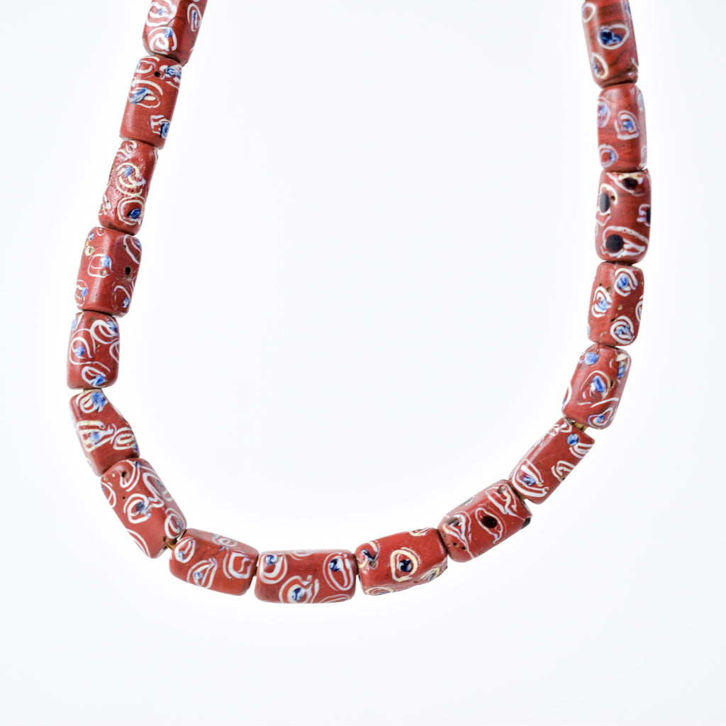 Venetian Brick Rectangle Trade Beads