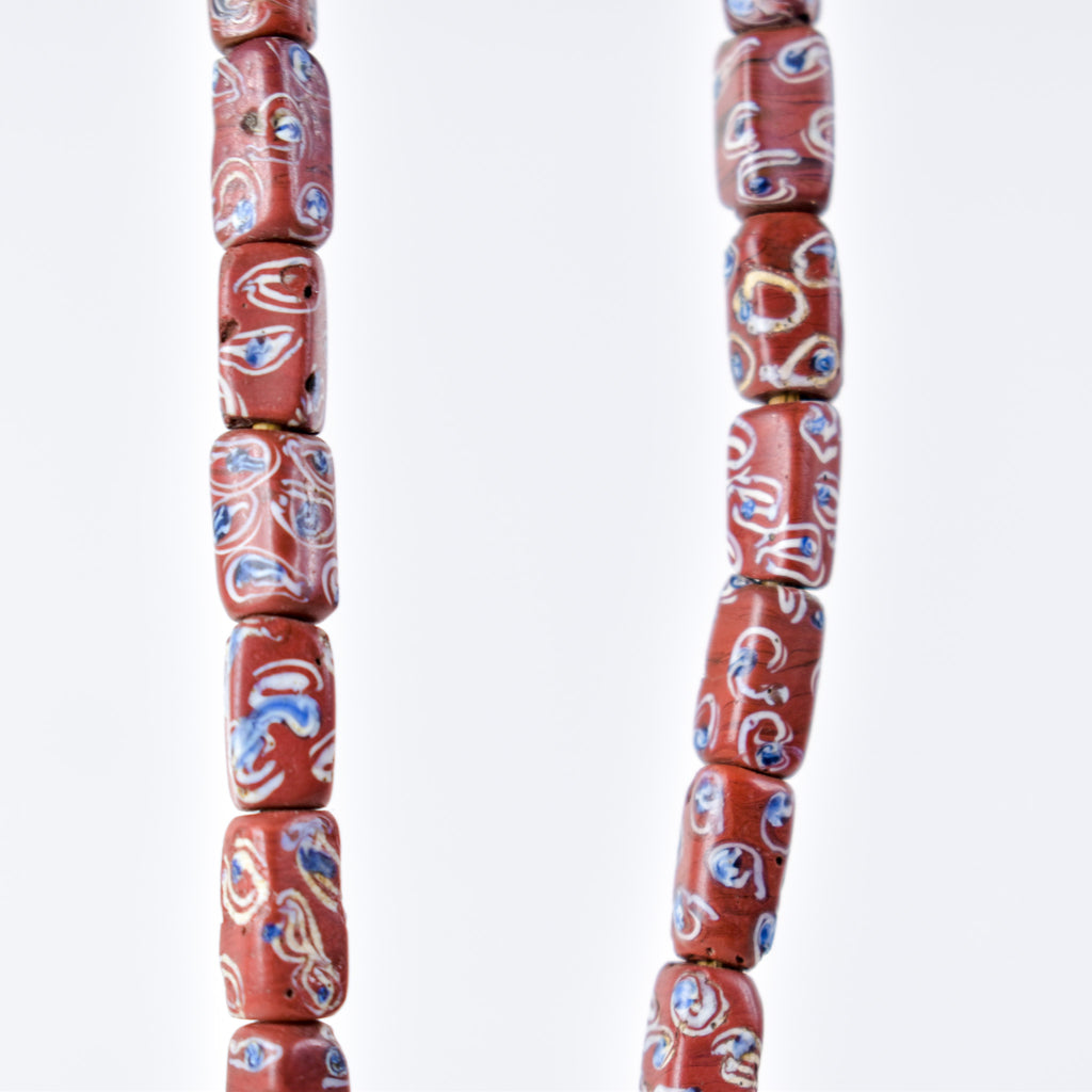 Venetian Brick Rectangle Trade Beads