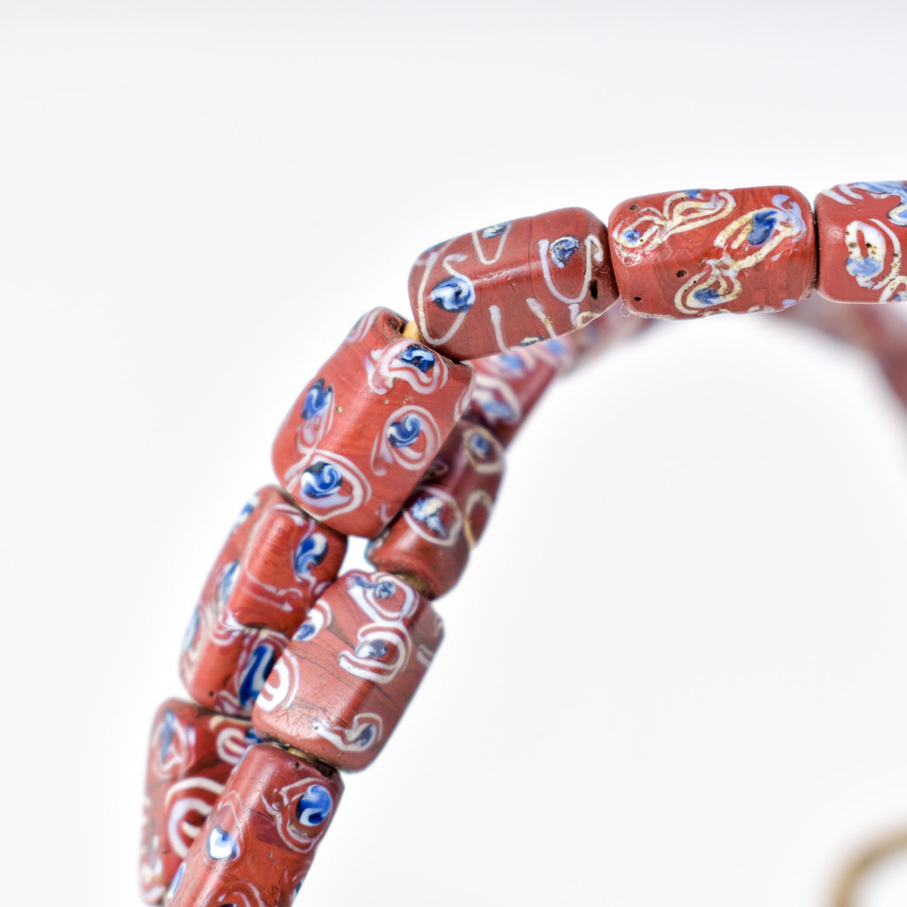 Venetian Brick Rectangle Trade Beads