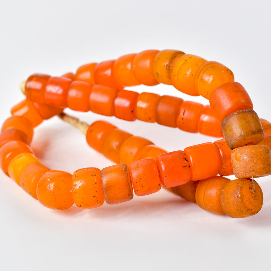 Phenolic Resin Orange Trade Beads