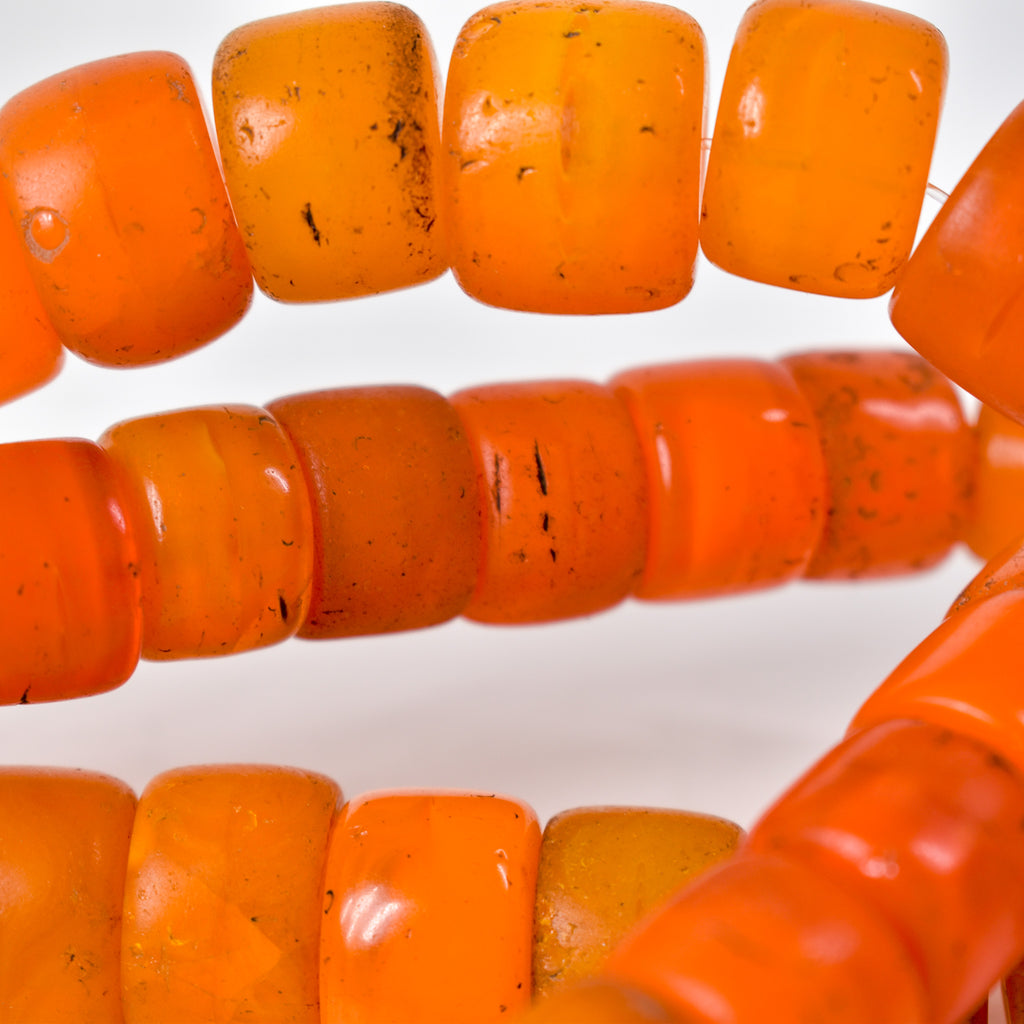 Phenolic Resin Orange Trade Beads