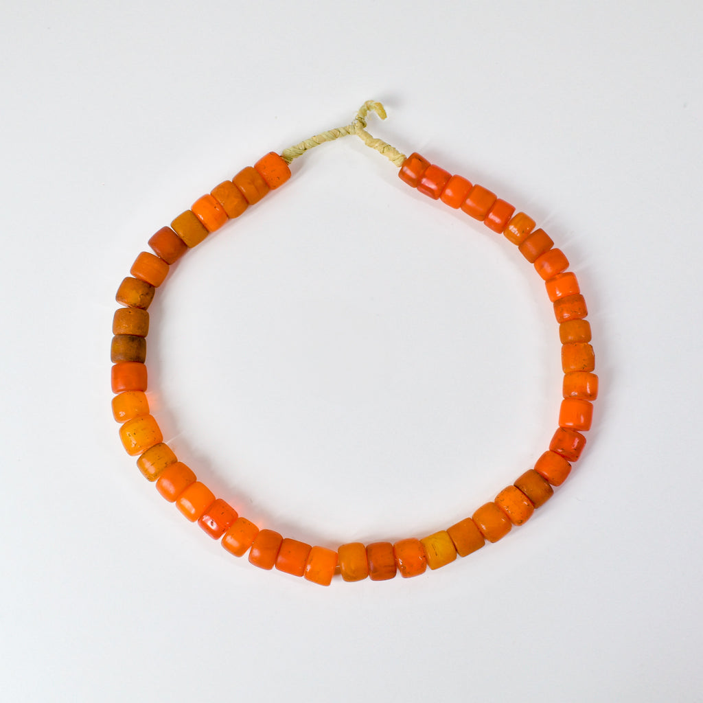 Phenolic Resin Orange Trade Beads