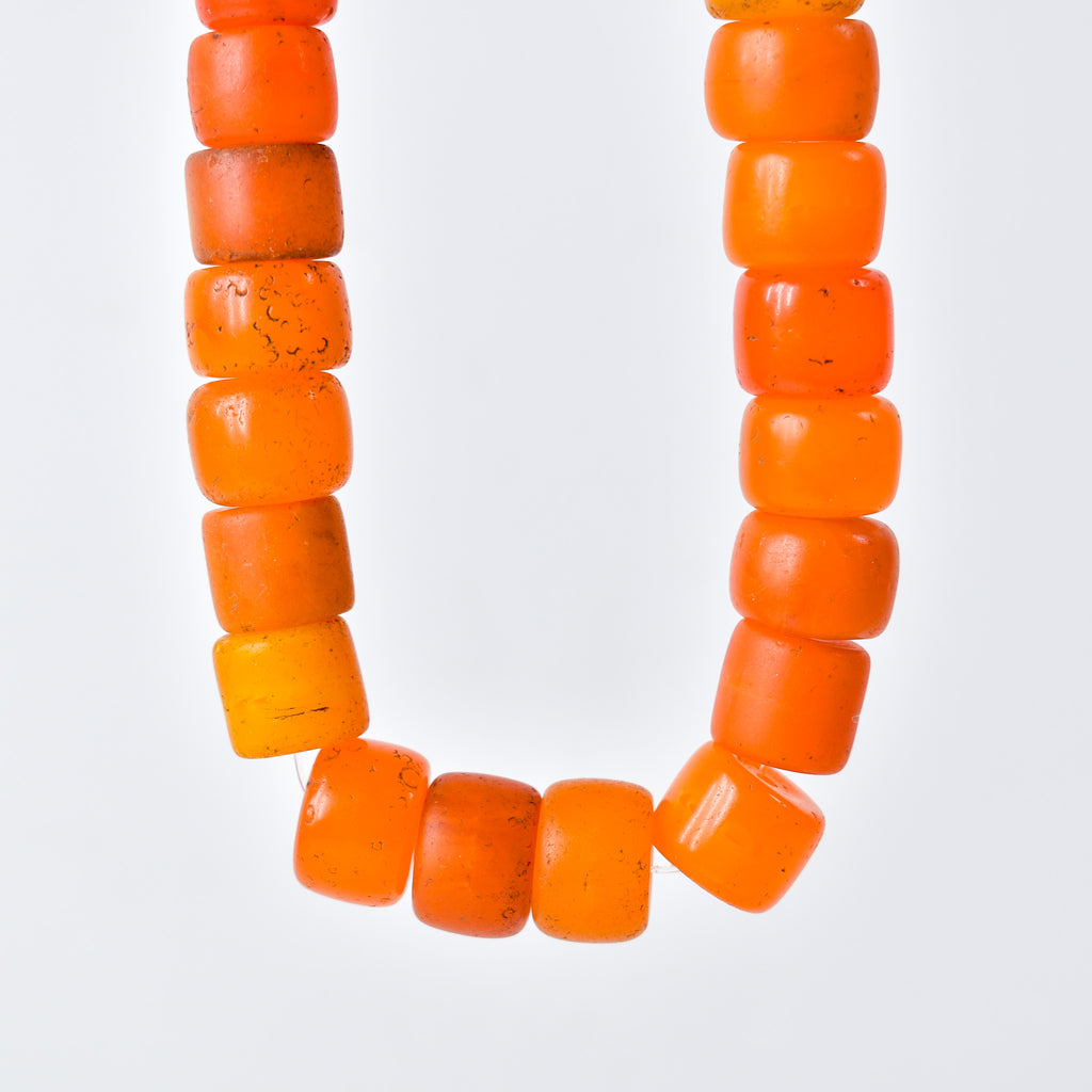 Phenolic Resin Orange Trade Beads